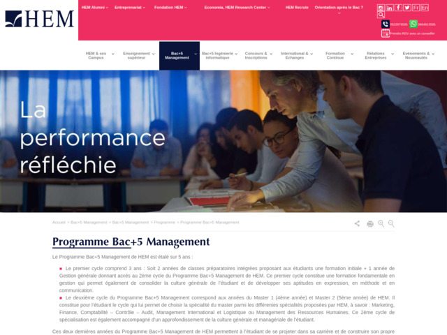Ecole supérieure de management, gestion commerce et d’ingénierie au maroc