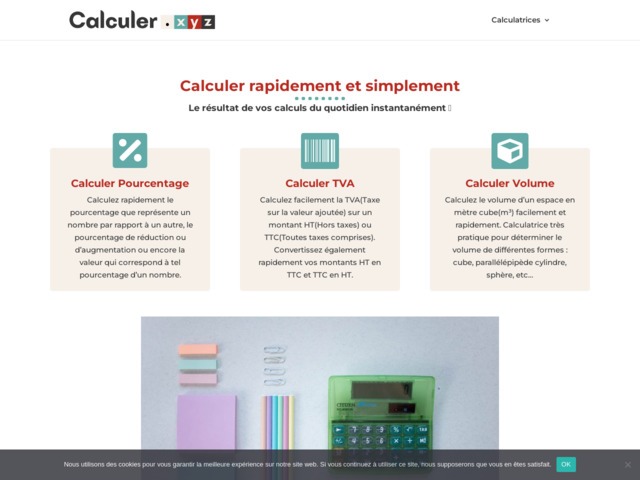 Calculatrices simples et rapides
