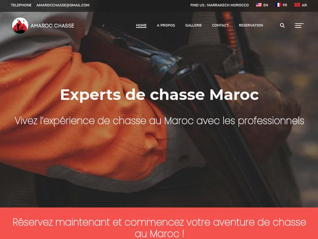 Voyage de chasse au Maroc