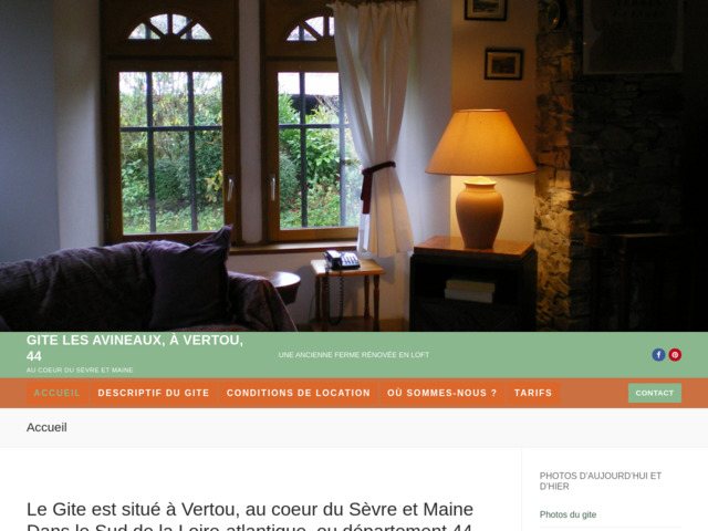 Gite et loft, Les Avineaux dans le 44