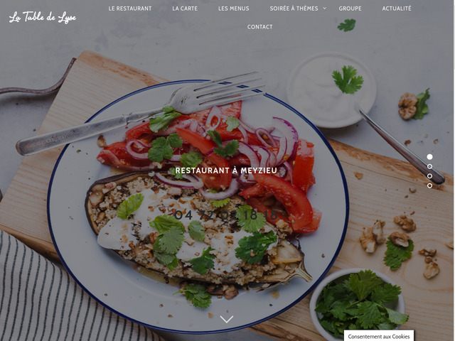 La Table de Lyse restaurant traditionnel à Meyzieu