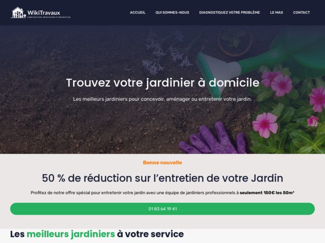 Jardinage service - pour tous vos besoins de jardinage