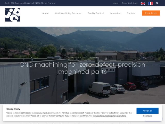 DJC Precision CNC Machining - Haute-Savoie, France