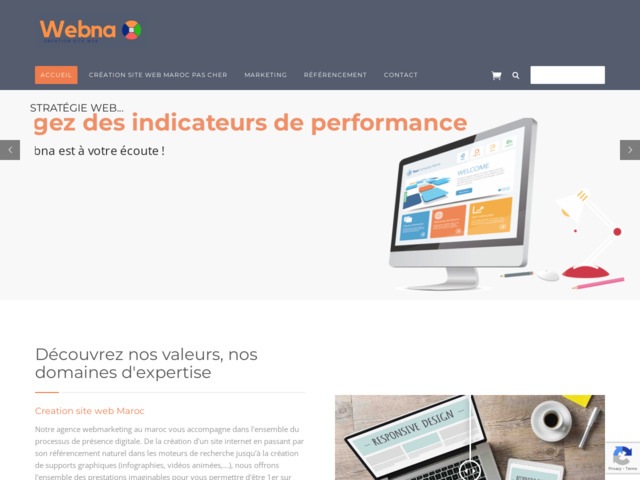 Création site web casablanca