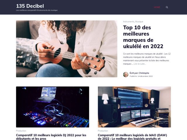 135 decibel - les meilleurs comparatifs d'instruments de musique
