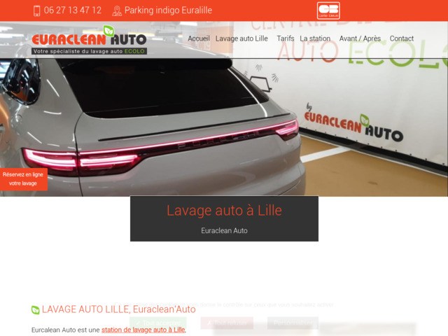 Lavage auto Lille - Euraclean'auto