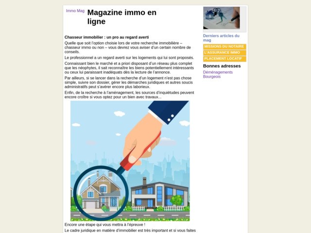 Revue immobilière