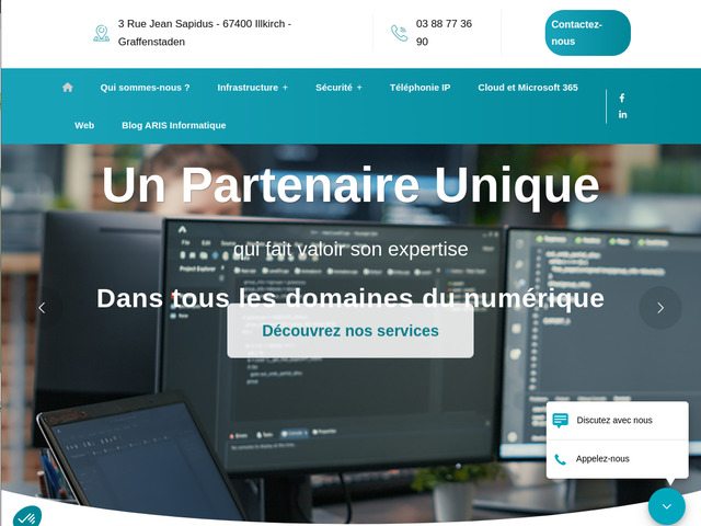 Aris informatique - entreprise informatique à strasbourg