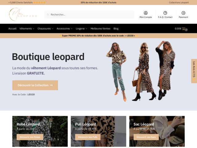 Boutique lopard