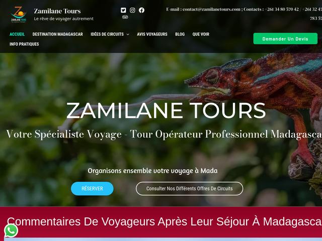 Zamilane tours - spcialiste voyage madagascar