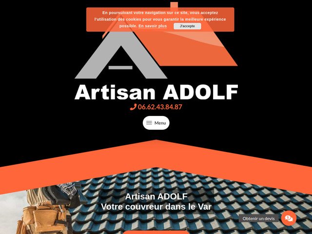 Artisan Adolf, votre couvreur dans le Var