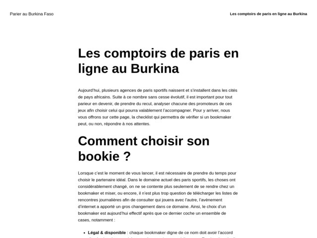 Les paris sportifs : Comment choisir le meilleur site de paris