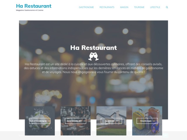 Ha restaurant - le carrefour de la gastronomie et du voyage culinaire