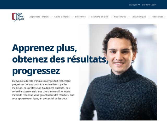 Apprendre l'anglais avec Wall Street English Tunisie