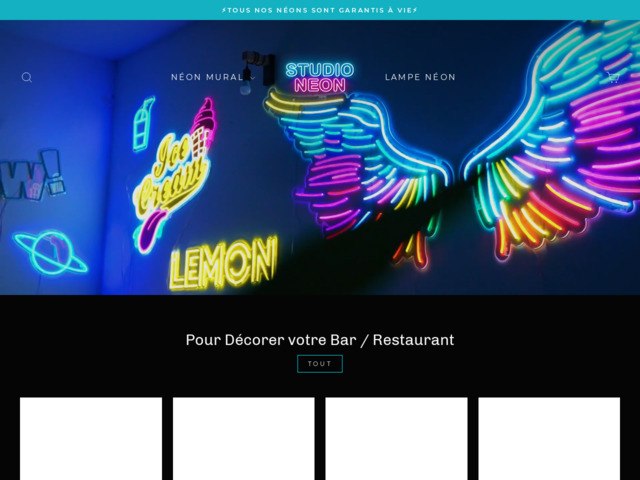 Studio neon, specialise des neons led muraux