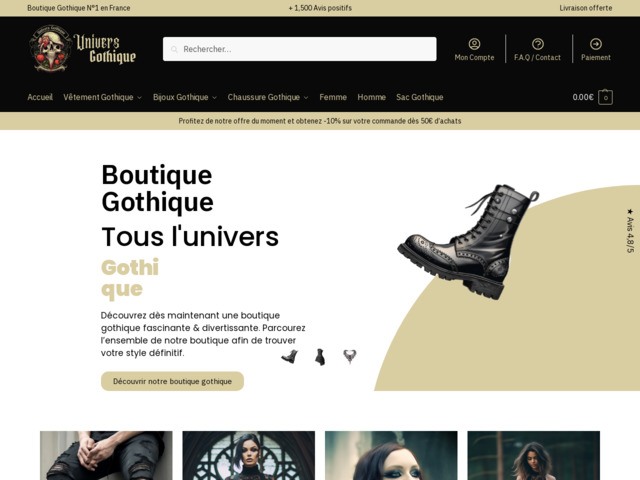 Boutique gothique