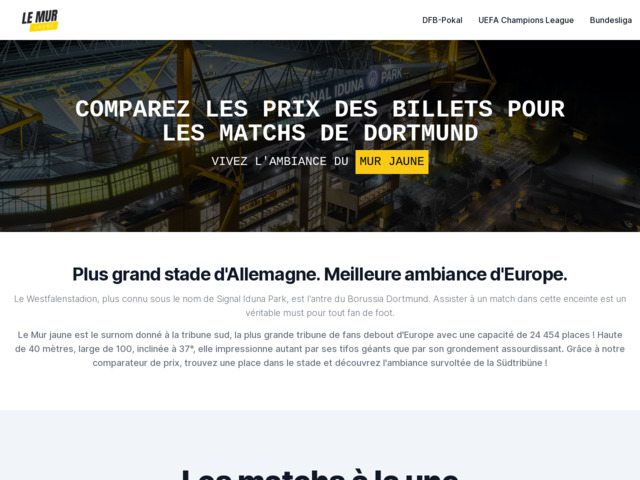 Le mur jaune