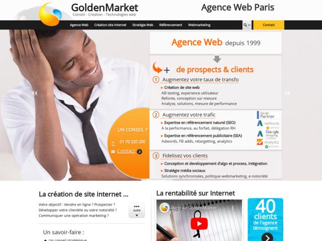 Agence web | goldenmarket