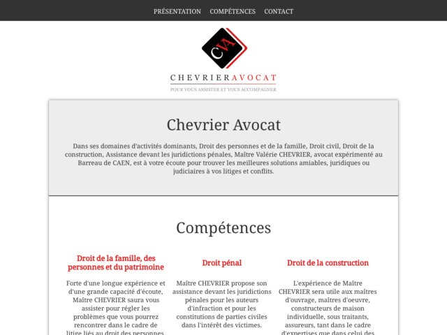 Chevrier avocat - avocat en droit de la personne et des familles a Caen