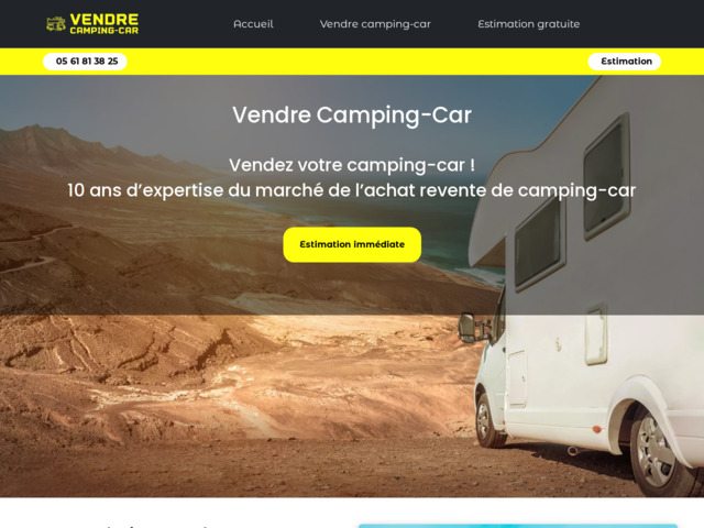 Vendre camping car