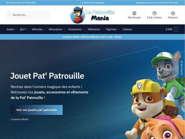 Jouet Pat Patrouille