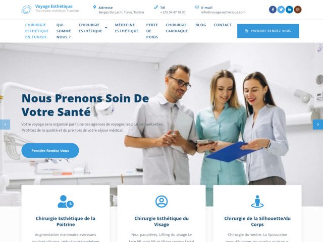 Tourisme esthtique mdical en Tunisie  tarif exceptionnel par rapport  l'tranger