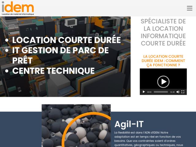 Idem - location de matriel informatique