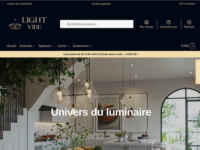 Univers du luminaire