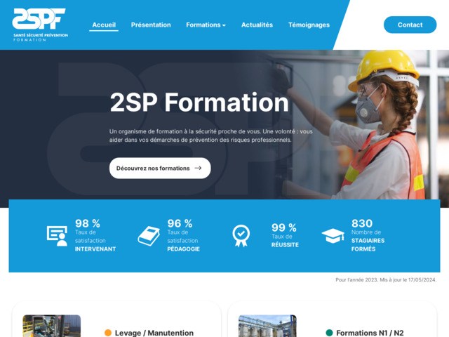 2SP Formation - Formation en habilitations électriques à Orléans