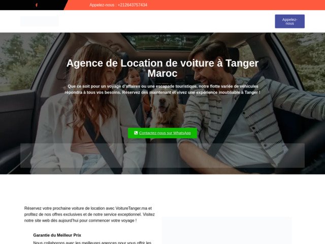 Location voiture Tanger