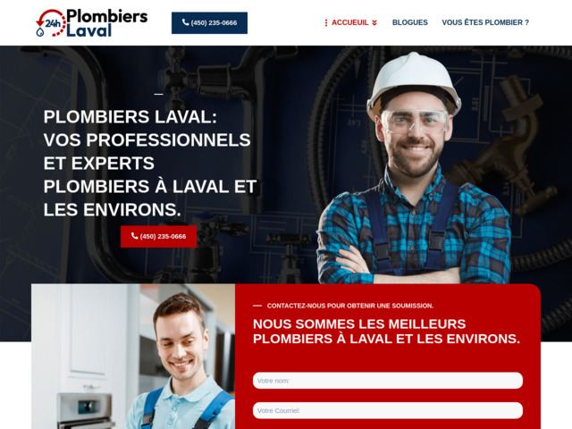 Plombier Laval : votre S.O.S. aquatique 247