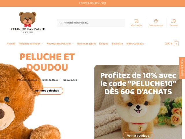 Peluche doudou