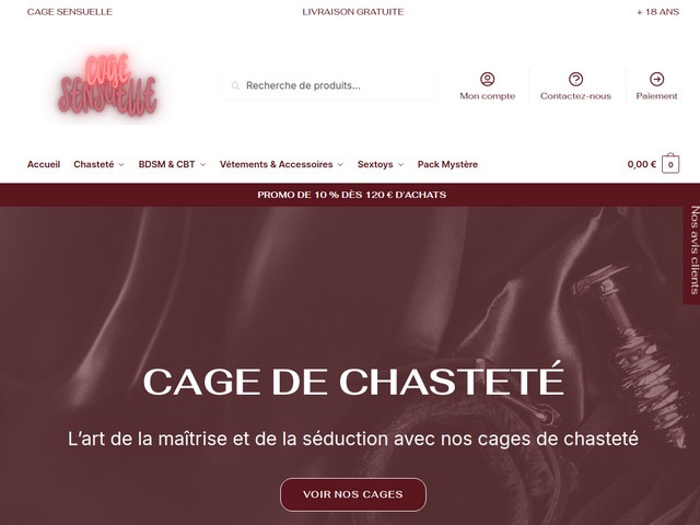 Cage de chasteté