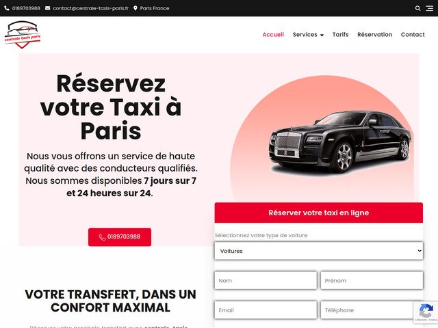 Taxi pas cher paris