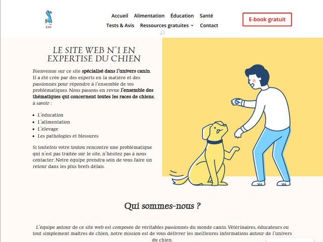 Expert du chien