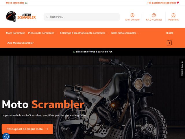 Moto scrambler