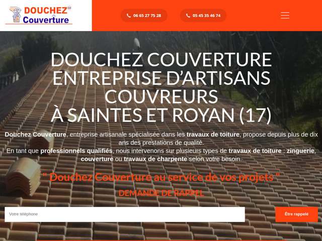 Douchez Couverture | Travaux de couverture à Royan et Saintes