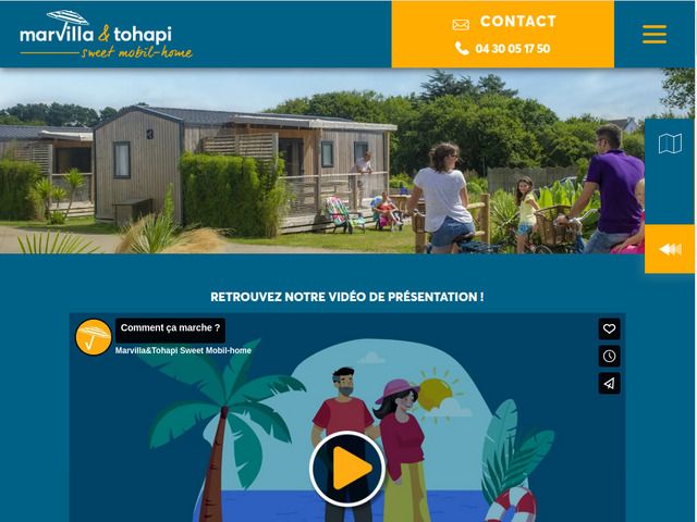 Marvilla & tohapi sweet mobil-home