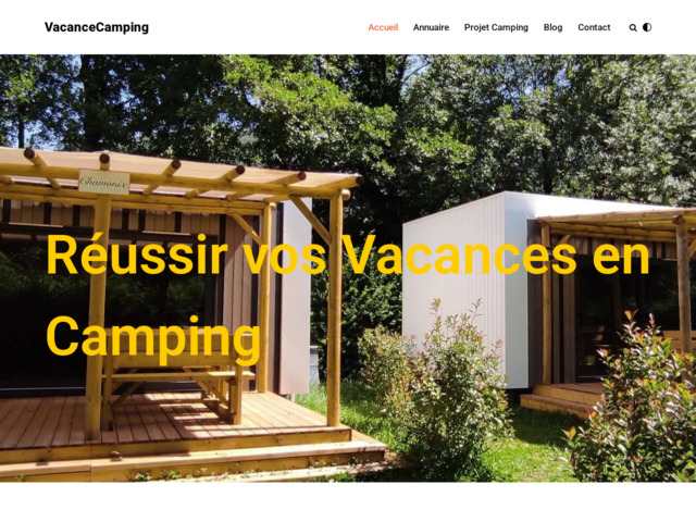 Vacances camping