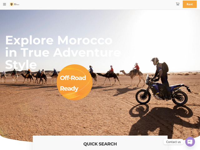 Rev rentals : location de motos et scooters à Marrakech