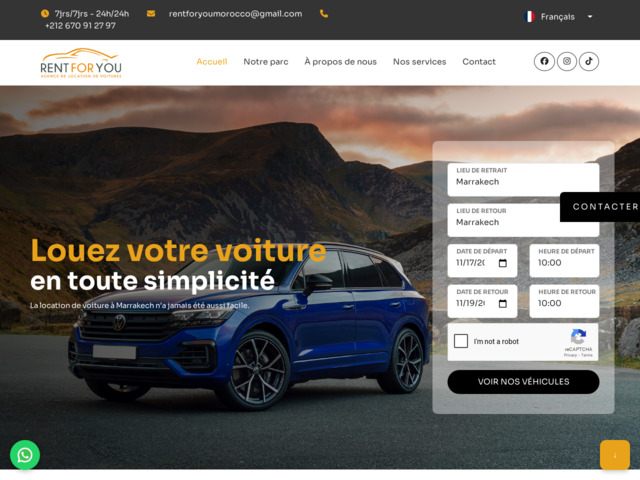 Location voiture marrakech