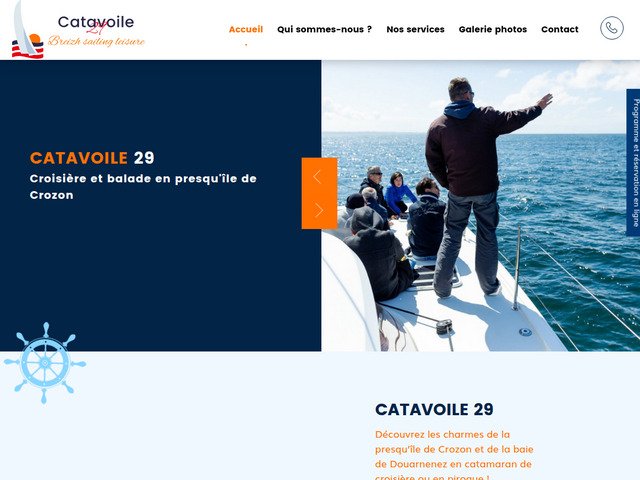 Expert location catamaran finist�re