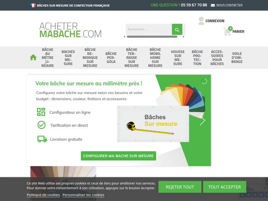 Fabricant de b�ches sur mesure