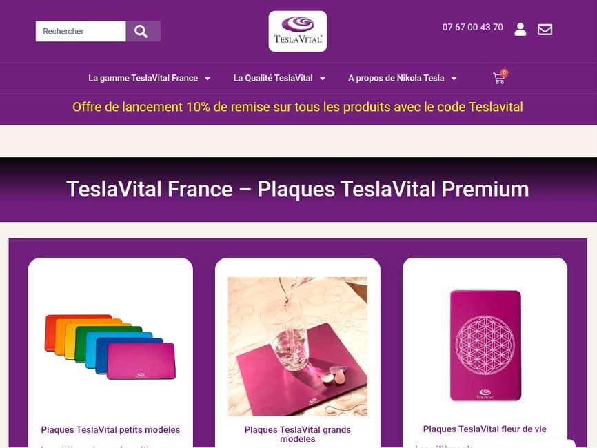 Teslavital france | plaques tesla premium