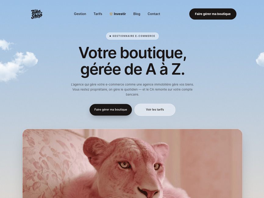 Takemyshop - operateur e-commerce francais pour boutiques en ligne
