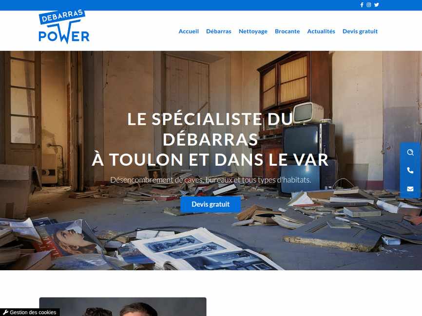 Brocante � toulon - d�barras power