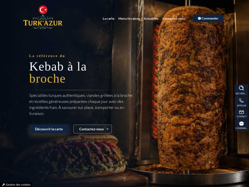 Kebab � hy�res livraison - turk'azur