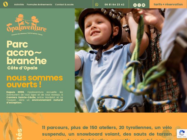 Parcours aventure pour confirmés et sportifs, 62