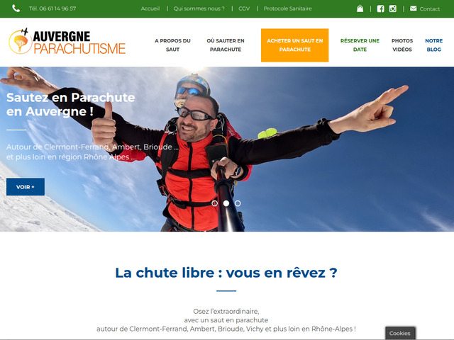 Auvergne parachutisme