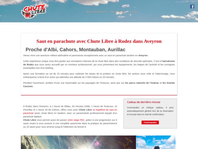 Objectif chute libre